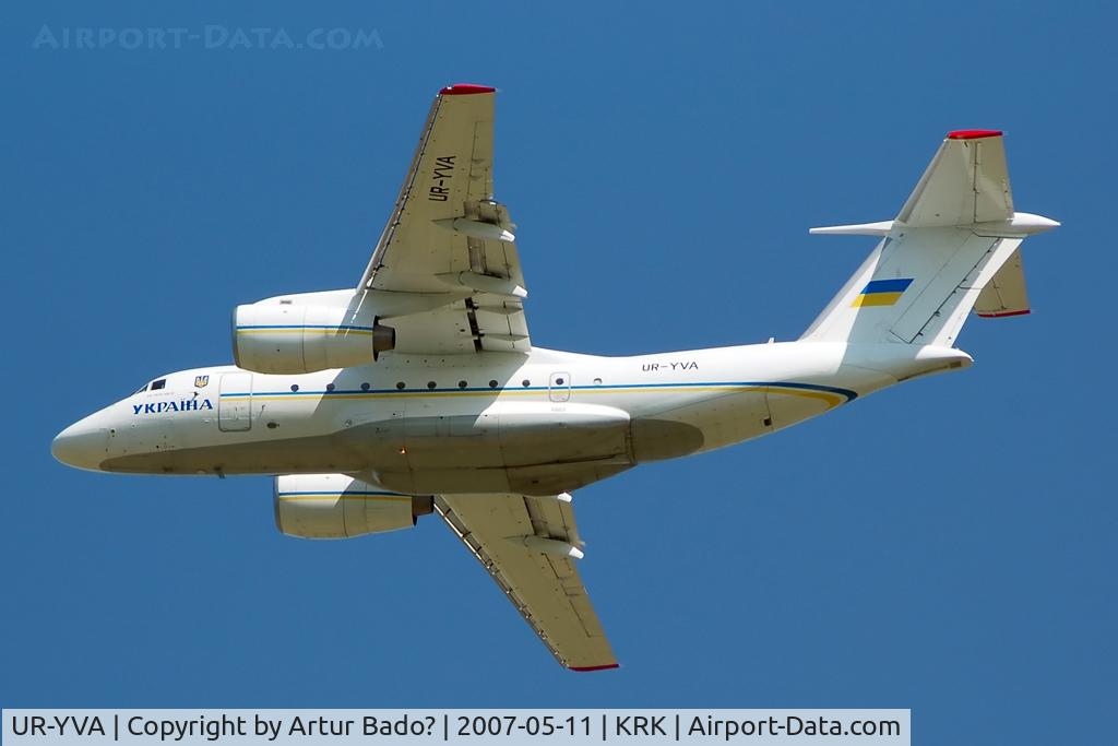 UR-YVA, Antonov An-74TK-300D C/N 36547098984, Ukraine - Government