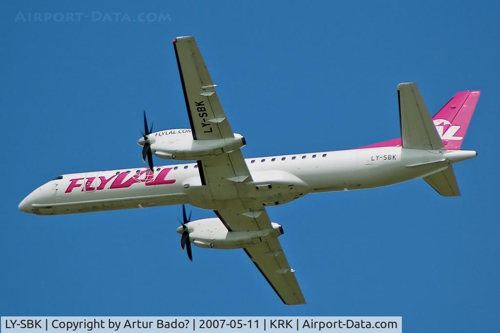 LY-SBK, 1996 Saab 2000 C/N 2000-035, flyLAL - Lithuanian Airlines