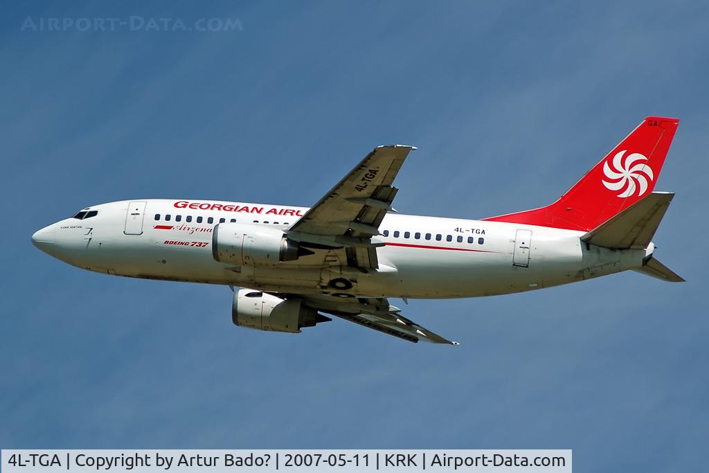 4L-TGA, 1991 Boeing 737-529 C/N 25218, Georgian Airlines