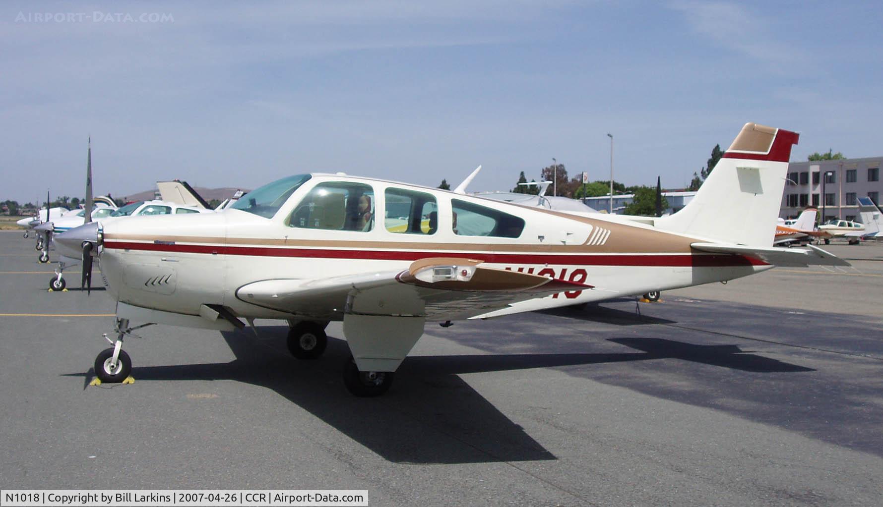 N1018, 1983 Beech F33A Bonanza C/N CE-1018, In for BPPP