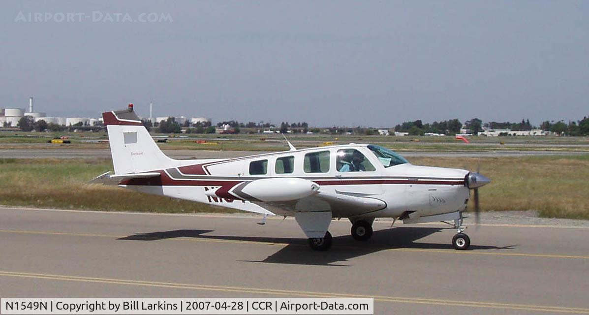 N1549N, 1989 Beech A36 Bonanza 36 C/N E-2474, In for BPPP