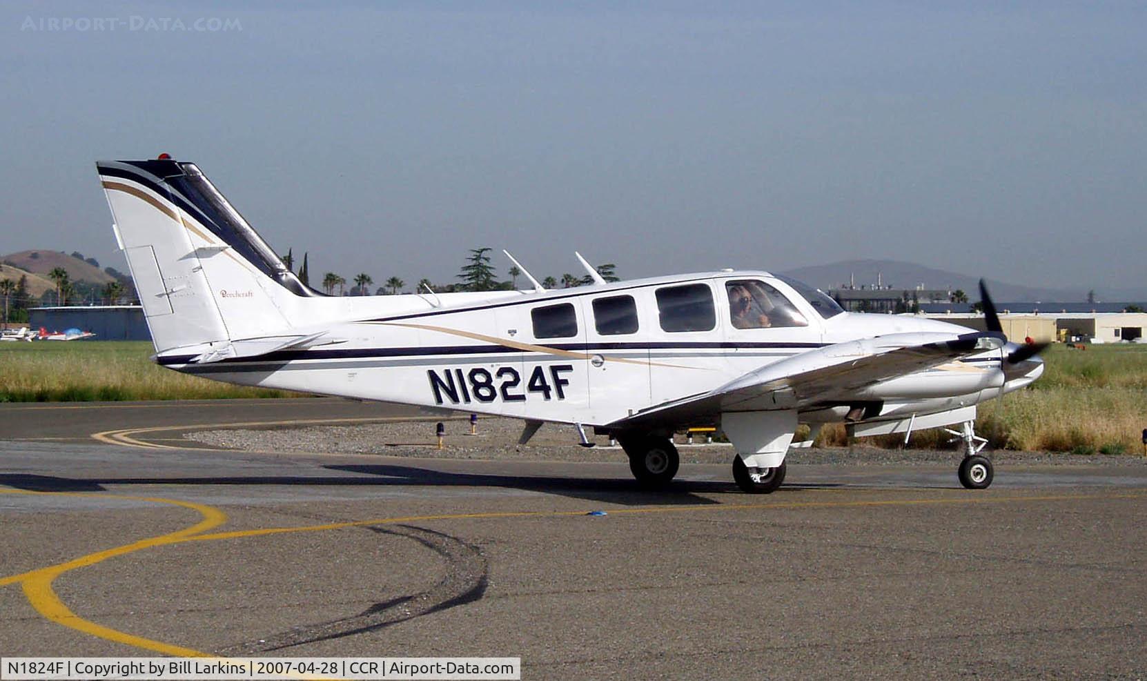 N1824F, 1981 Beech 58TC Baron C/N TK-143, In for BPPP