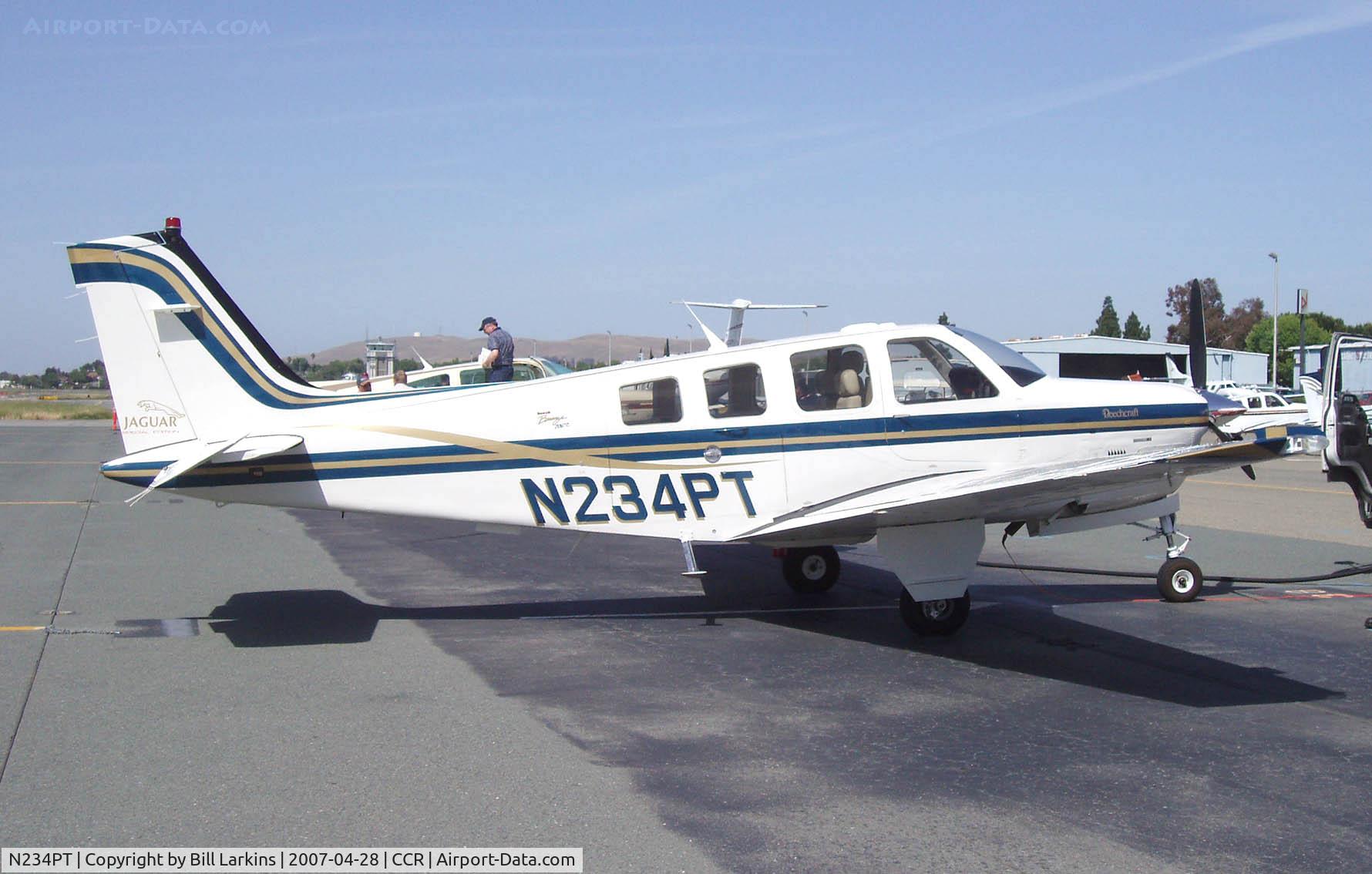 N234PT, 2000 Raytheon Aircraft Company B36TC Bonanza C/N EA-662, In for BPPP