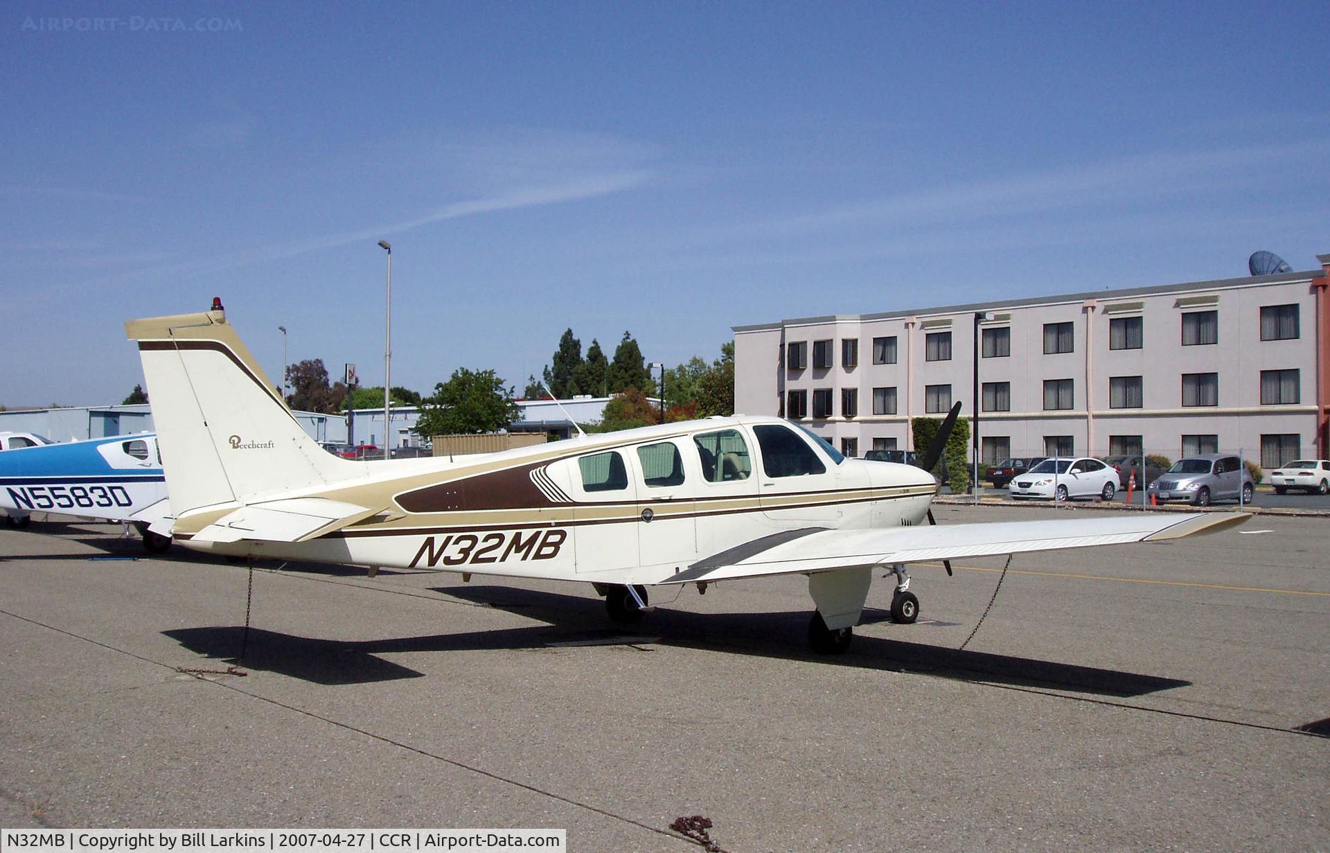 N32MB, 1969 Beech 36 Bonanza C/N E-160, In for BPPP