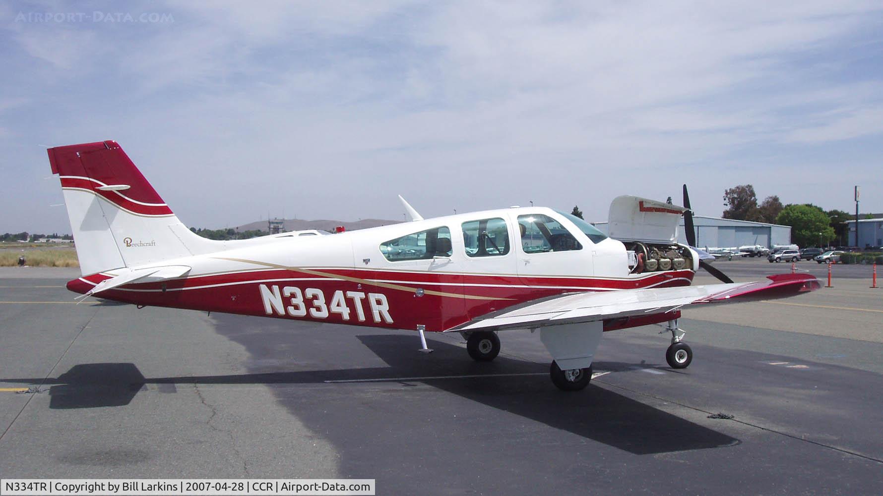 N334TR, 1990 Beech F33A Bonanza C/N CE-1499, In for BPPP