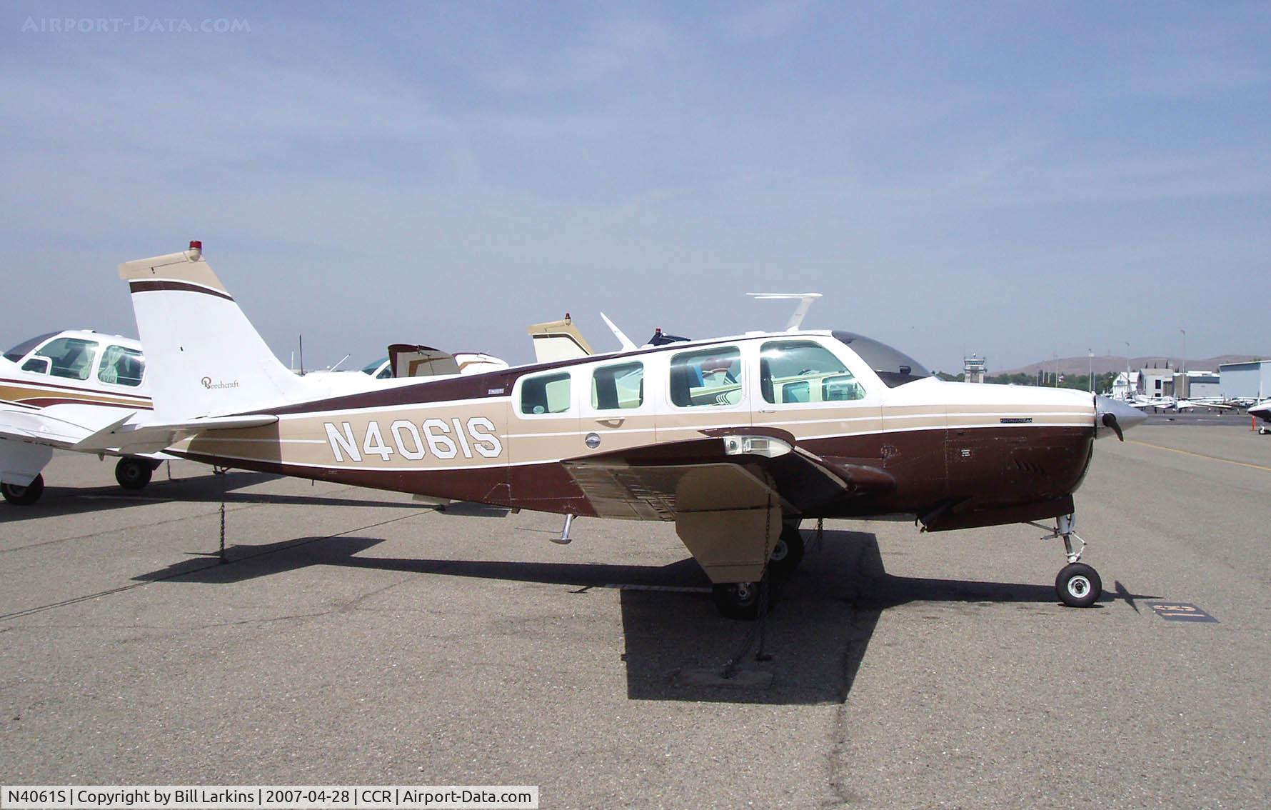N4061S, 1974 Beech A36 Bonanza 36 C/N E-619, In for BPPP