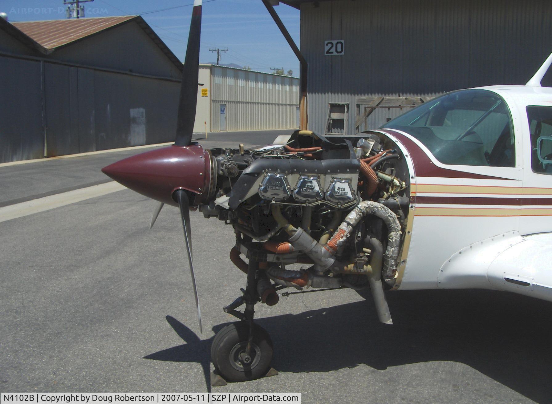 N4102B, 1977 Bellanca 17-31ATC Super Viking C/N 77-31136, 1977 Bellanca 17-31ATC TURBO VIKING, Lycoming TIO-540 300 Hp, engine maintenance