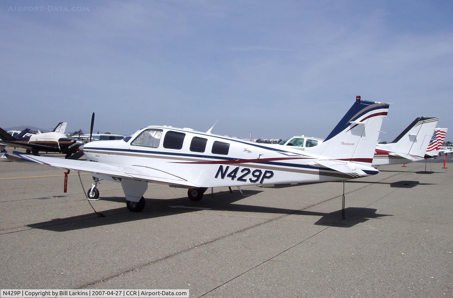 N429P, 2000 Raytheon Aircraft Company A36 Bonanza C/N E-3356, In for BPPP