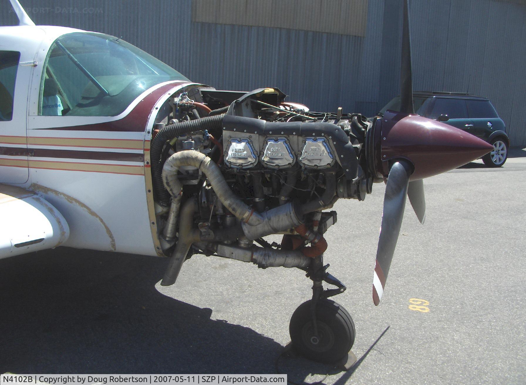 N4102B, 1977 Bellanca 17-31ATC Super Viking C/N 77-31136, 1977 Bellanca 17-31ATC TURBO VIKING, Lycoming TIO-540 300 Hp, engine maintenance