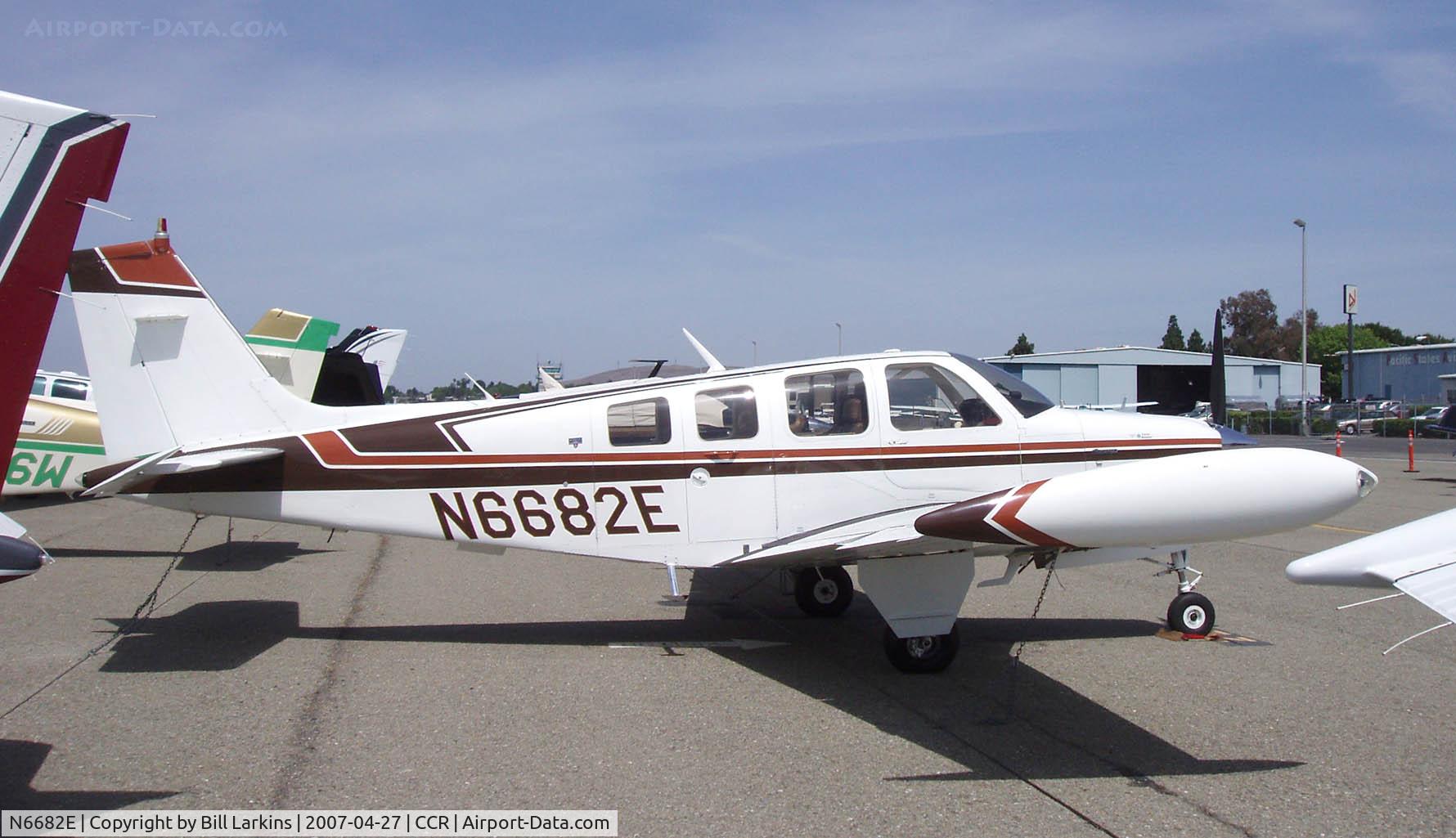 N6682E, 1979 Beech A36TC Bonanza 36 C/N EA-38, In for Beech Pilot's Proficiency Program