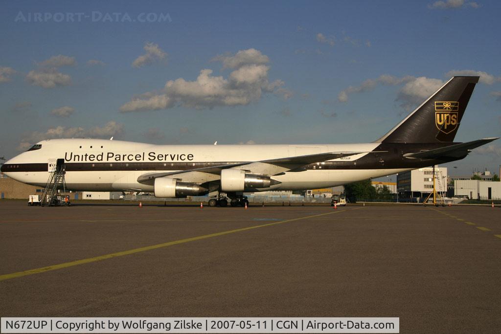 N672UP, 1971 Boeing 747-123 C/N 20324, visitor