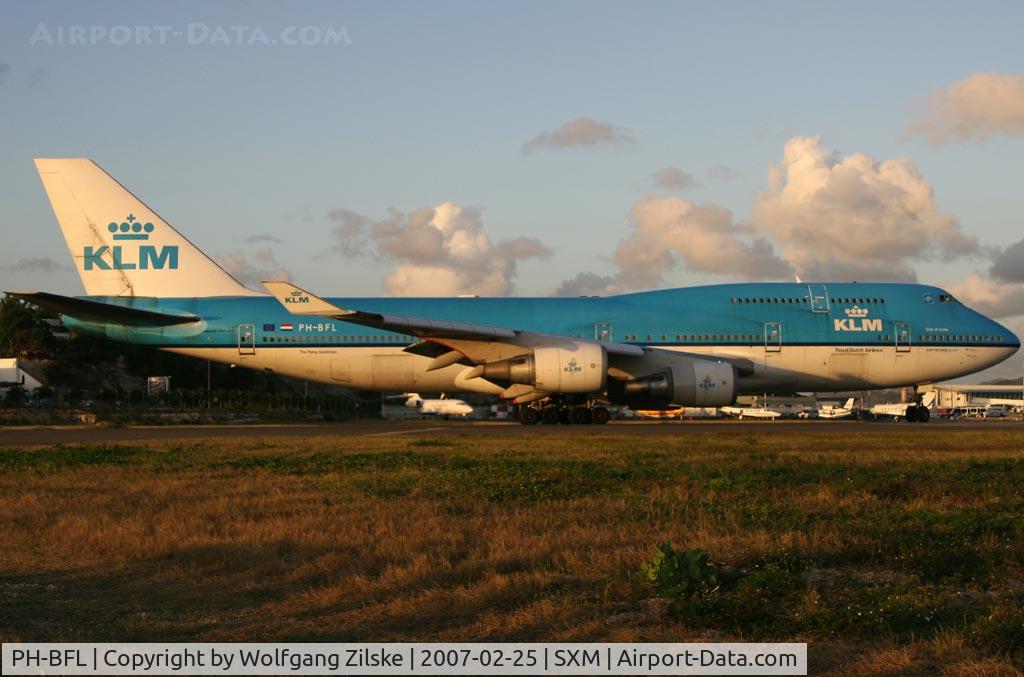 PH-BFL, 1991 Boeing 747-406 C/N 25356, visitor