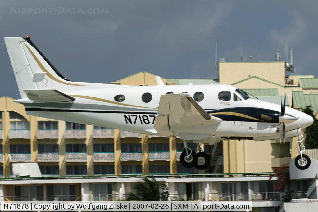N71878, Raytheon C90GT King Air C/N LJ-1778, visitor