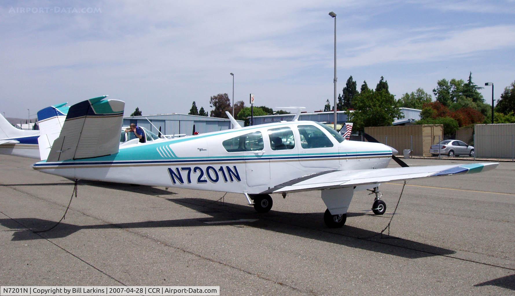N7201N, 1968 Beech V35A Bonanza C/N D-8815, In for Beech Pilot's Proficiency Program