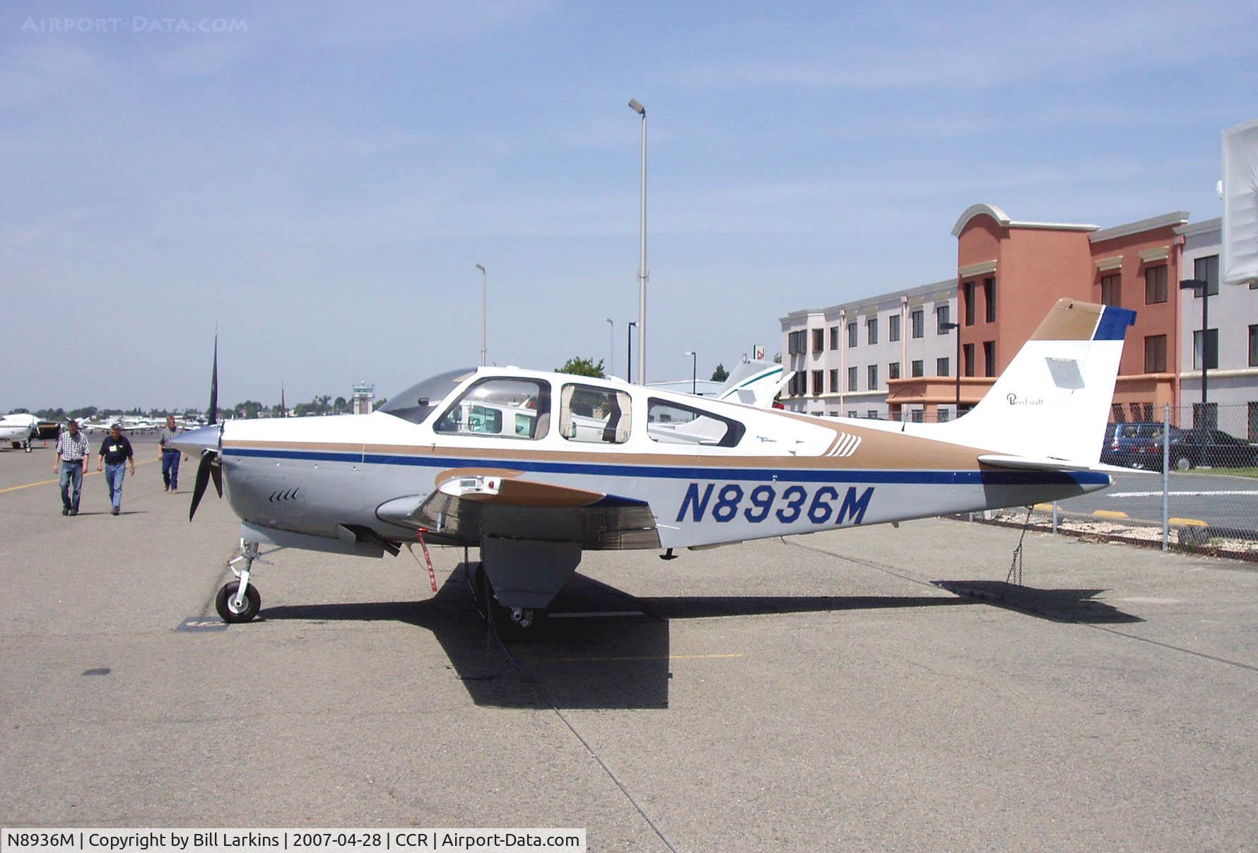 N8936M, 1963 Beech 35-B33 Debonair C/N CD-725, In for Beech Pilot's Proficiency Program