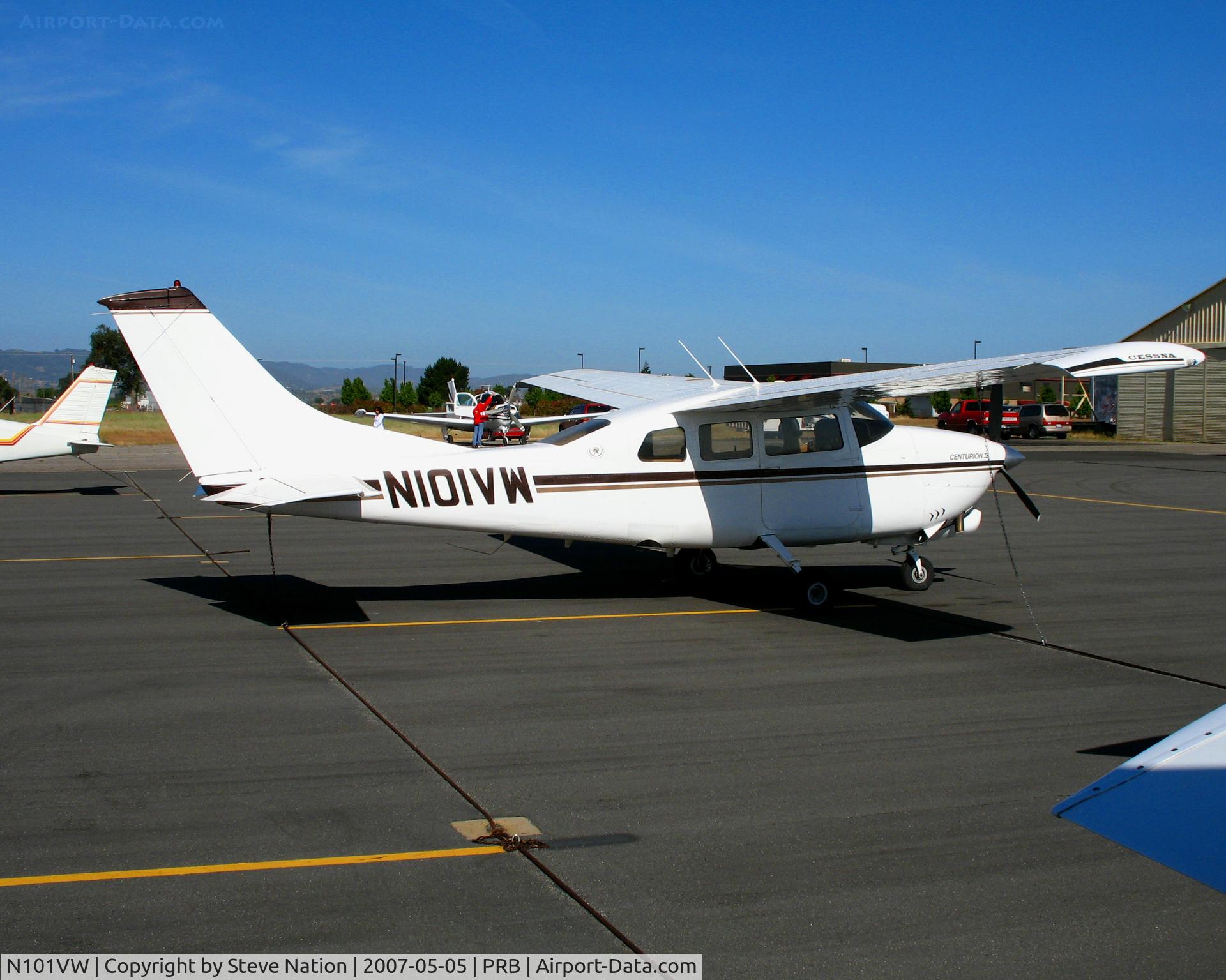 N101VW, 1966 Cessna T210G Turbo Centurion C/N T210-0245, Livestock Service (Columbus, NM) 1966 Cessna T210G visiting @ Paso Robles, CA