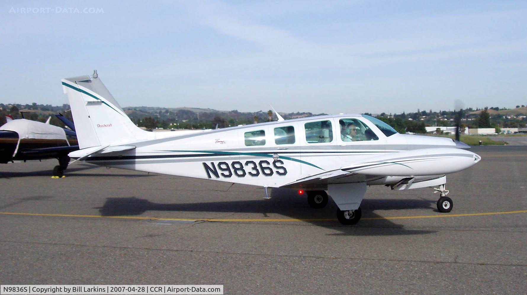 N9836S, 1998 Raytheon Aircraft Company A36 Bonanza C/N E-3210, In for Beech Pilot's Proficiency Program
