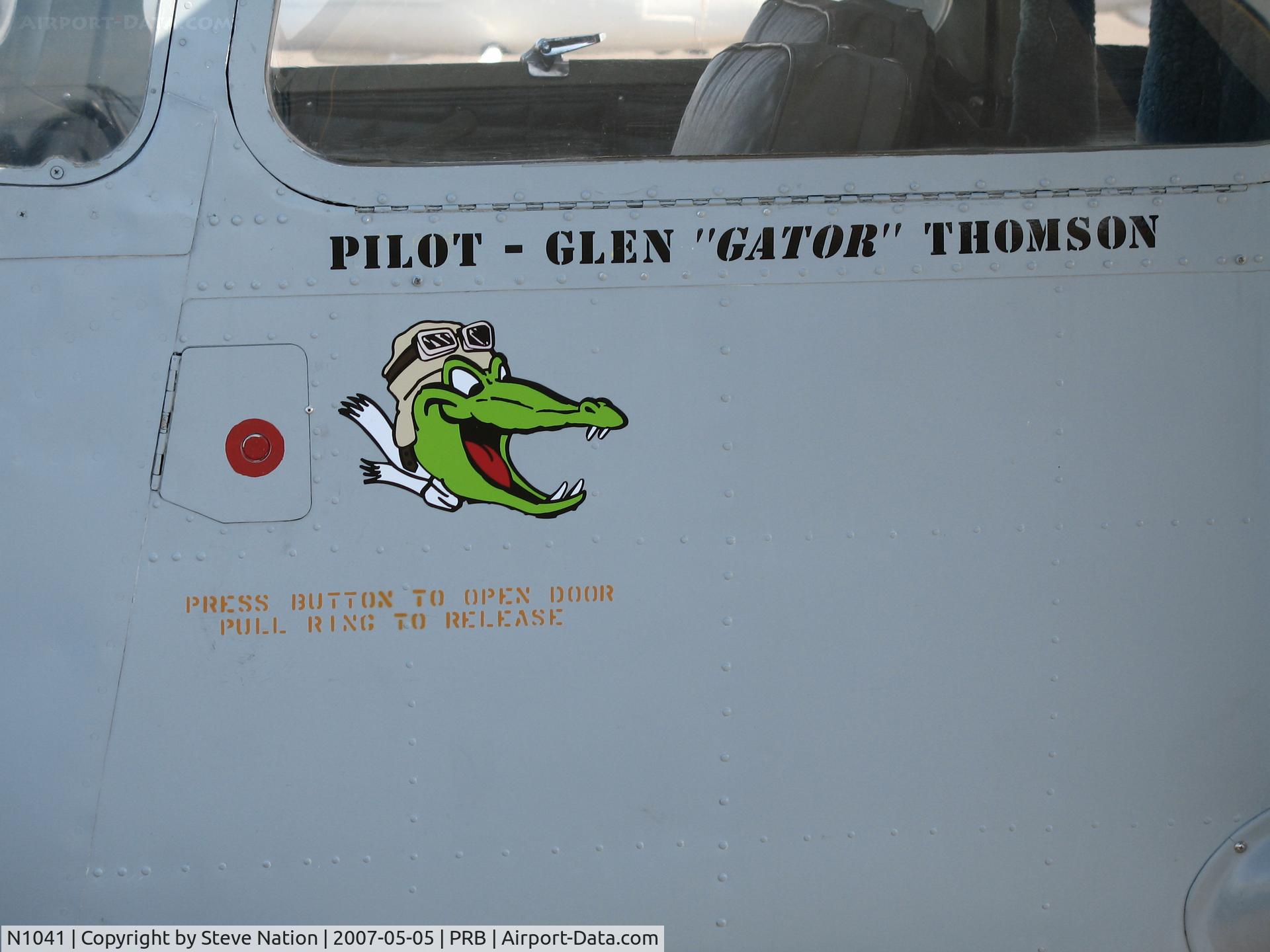 N1041, 1968 Cessna M337B (O-2A) Super Skymaster C/N 337M-0317 (68-11041), Pilot name 'Glen 