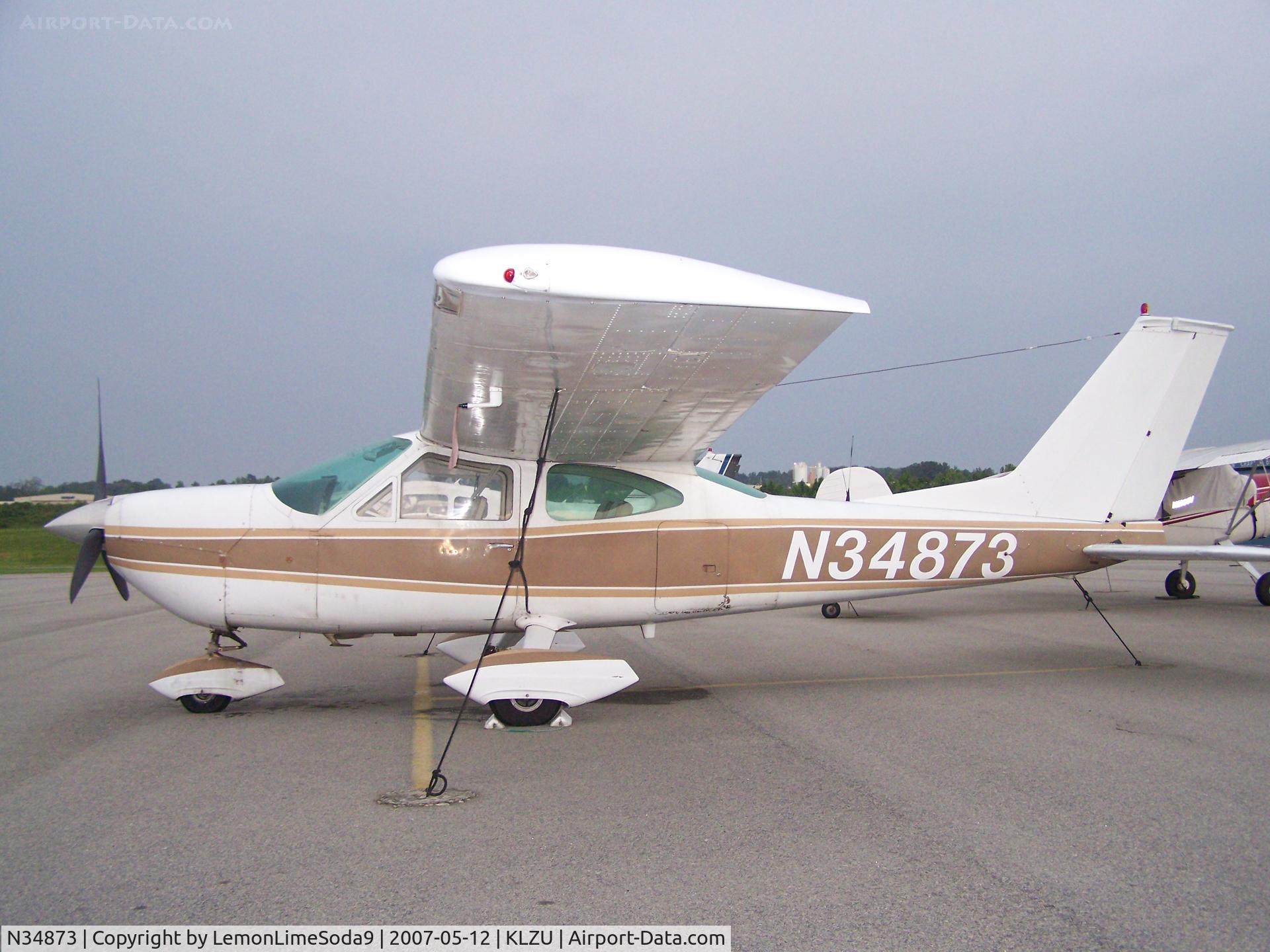 N34873, 1973 Cessna 177B Cardinal C/N 17702058, Just another day.