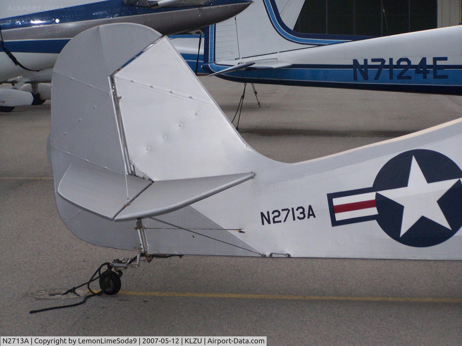 N2713A, 1947 Aeronca 7BCM C/N 7BCM-338, Just another day.