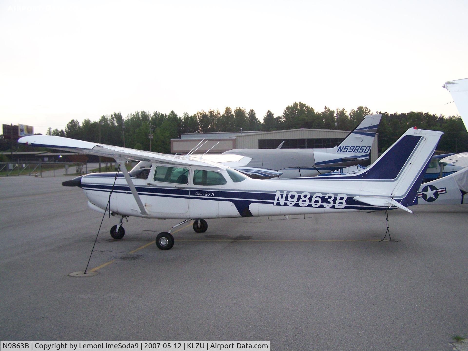 N9863B, 1982 Cessna 172RG Cutlass RG C/N 172RG1059, Just another day.