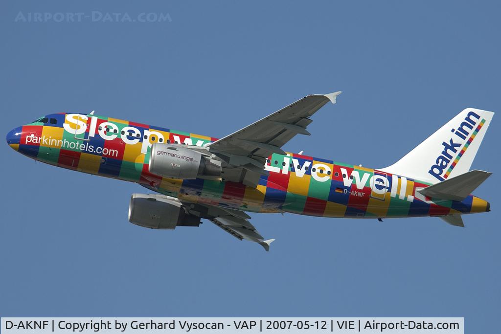 D-AKNF, 1997 Airbus A319-112 C/N 0646, special
