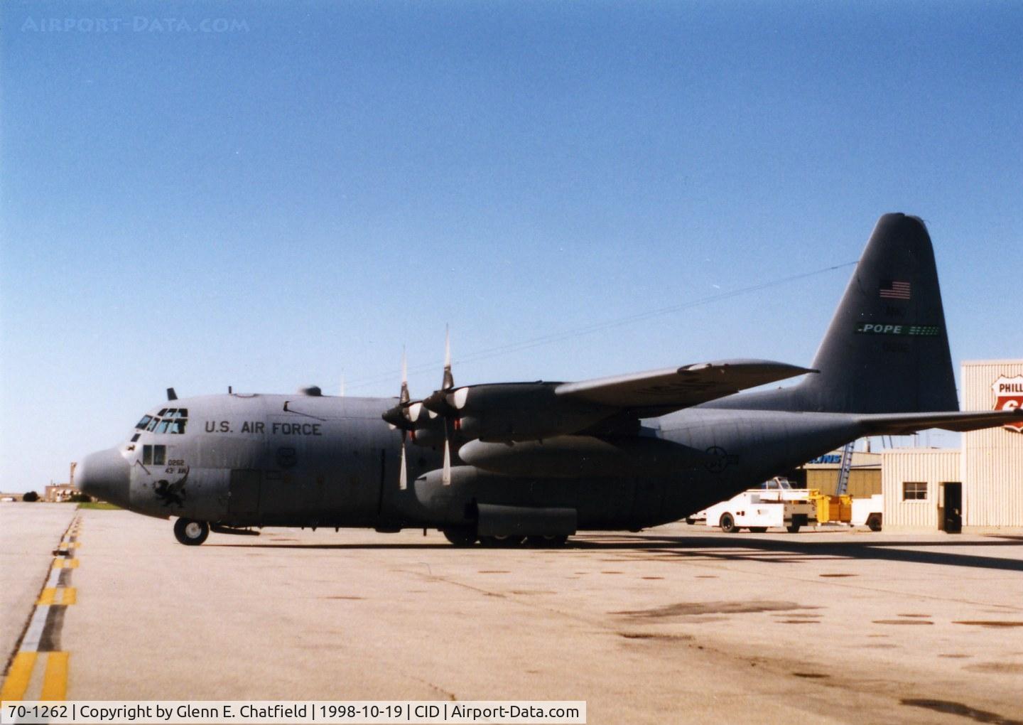 70-1262, 1970 Lockheed C-130E-LM Hercules C/N 382-4414, C-130E on the Piedmont FBO ramp
