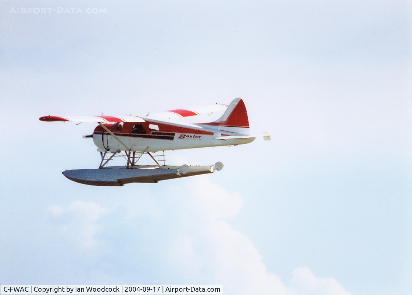 C-FWAC, 1959 De Havilland Canada DHC-2 Beaver Mk. I C/N 1356, DHC-2/Baxter Aviation/Vancouver