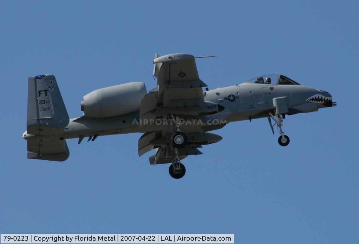 79-0223, 1979 Fairchild Republic A-10A Thunderbolt II C/N A10-0487, A-10