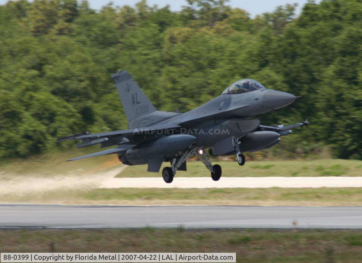88-0399, 1988 General Dynamics F-16C Fighting Falcon C/N 5C-613, F-16