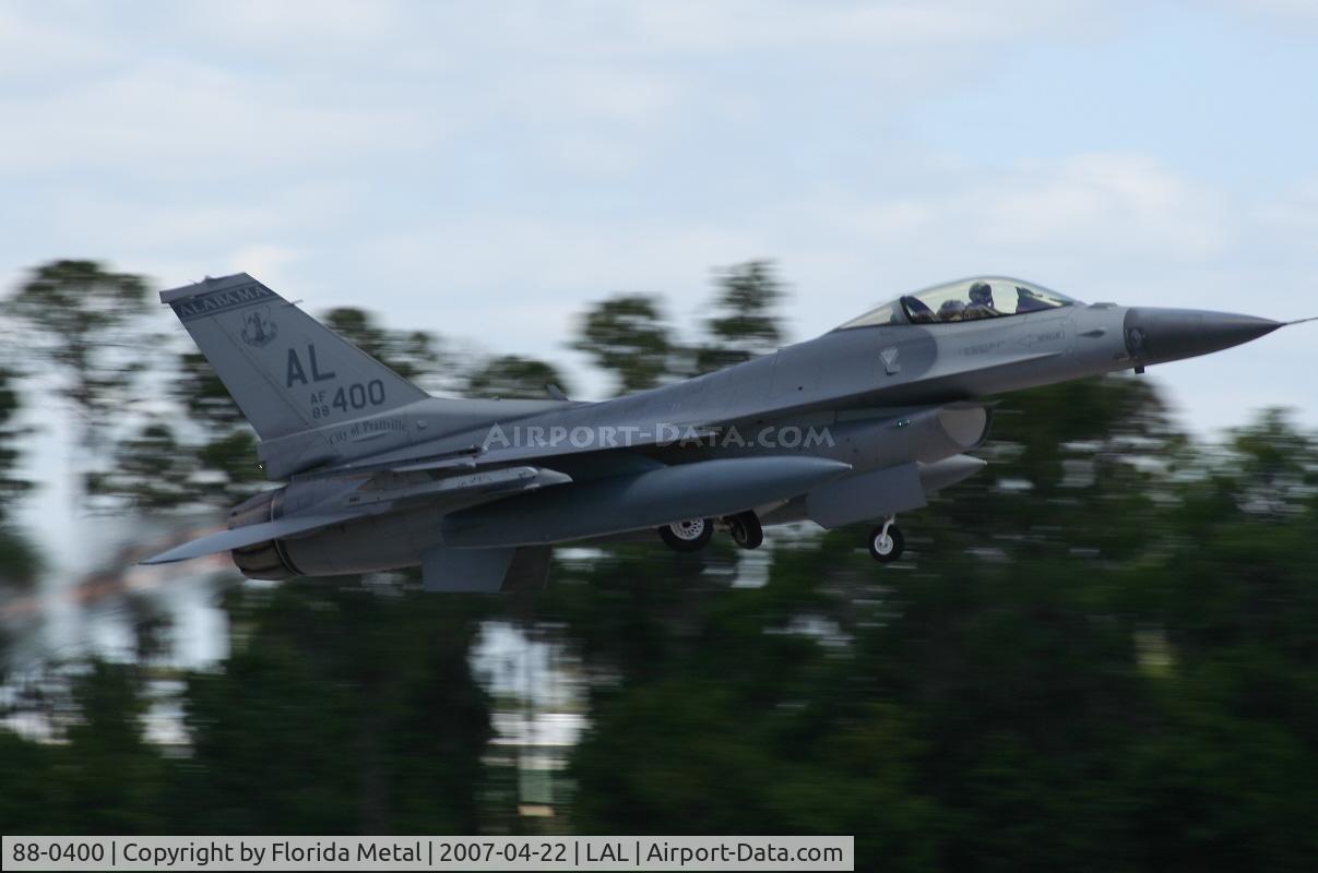 88-0400, 1988 General Dynamics F-16C Fighting Falcon C/N 5C-614, F-16