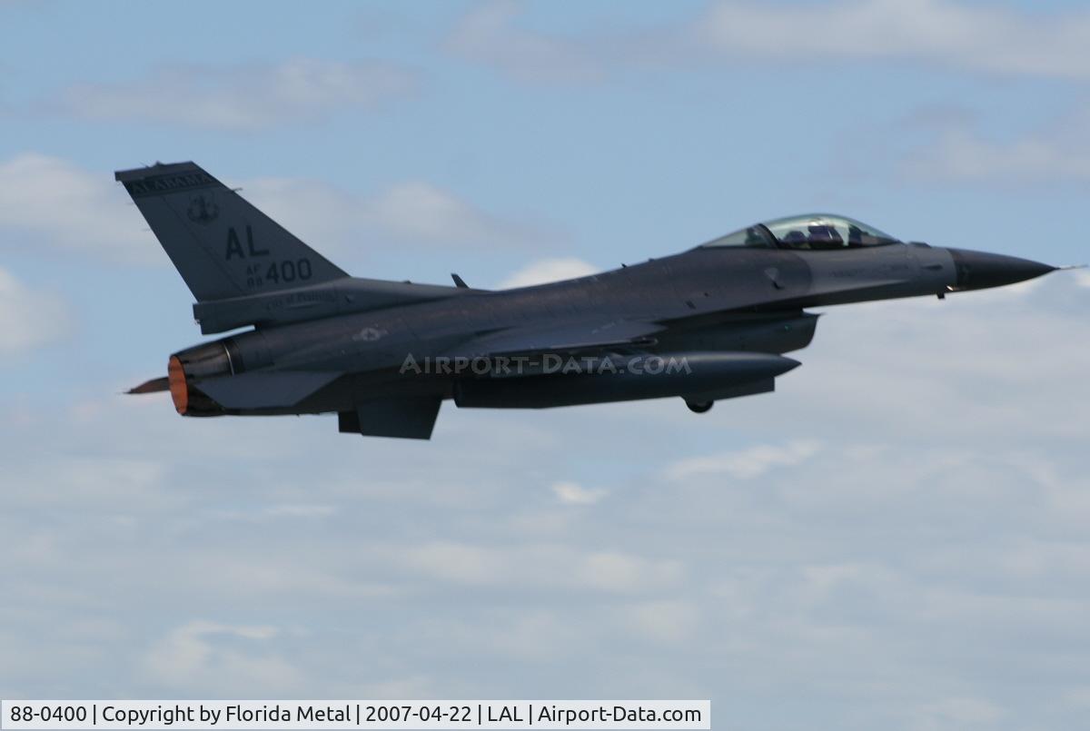 88-0400, 1988 General Dynamics F-16C Fighting Falcon C/N 5C-614, F-16