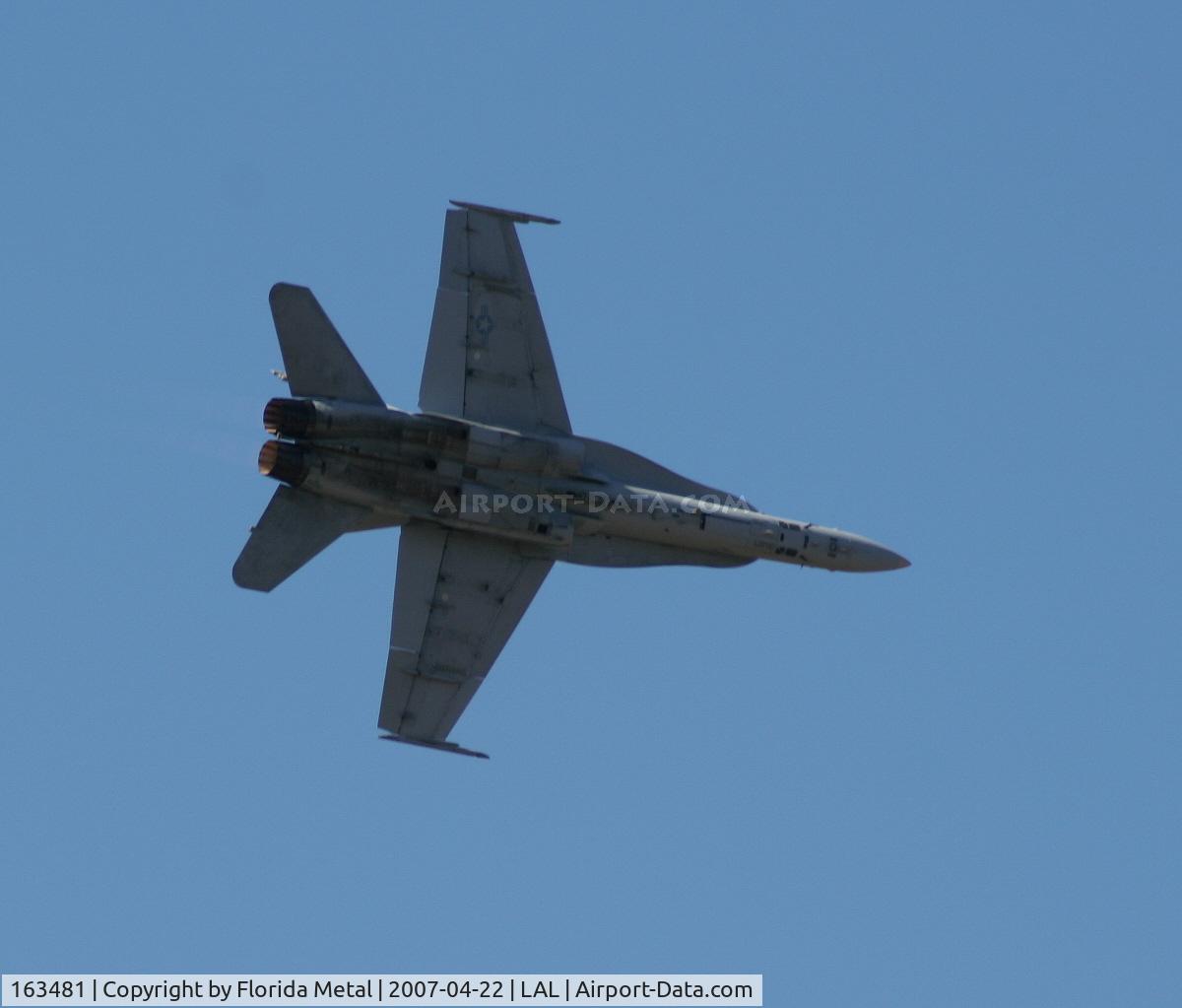 163481, 1988 McDonnell Douglas F/A-18C Hornet C/N 712/C041, F-18
