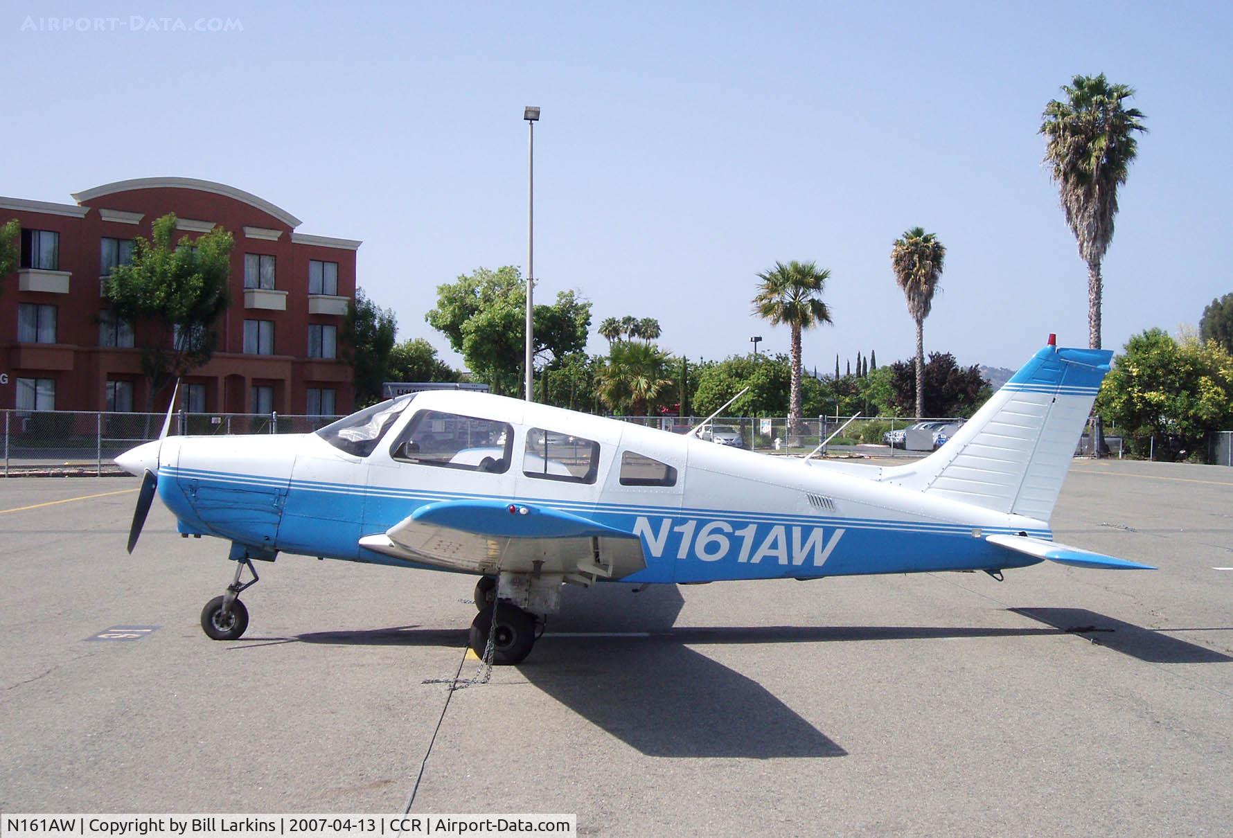 N161AW, 1979 Piper PA-28-161 C/N 28-8016078, Local visitor