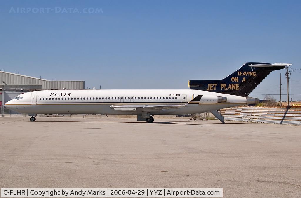 C-FLHR, 1979 Boeing 727-223 C/N 21524, Boeing 727-223
