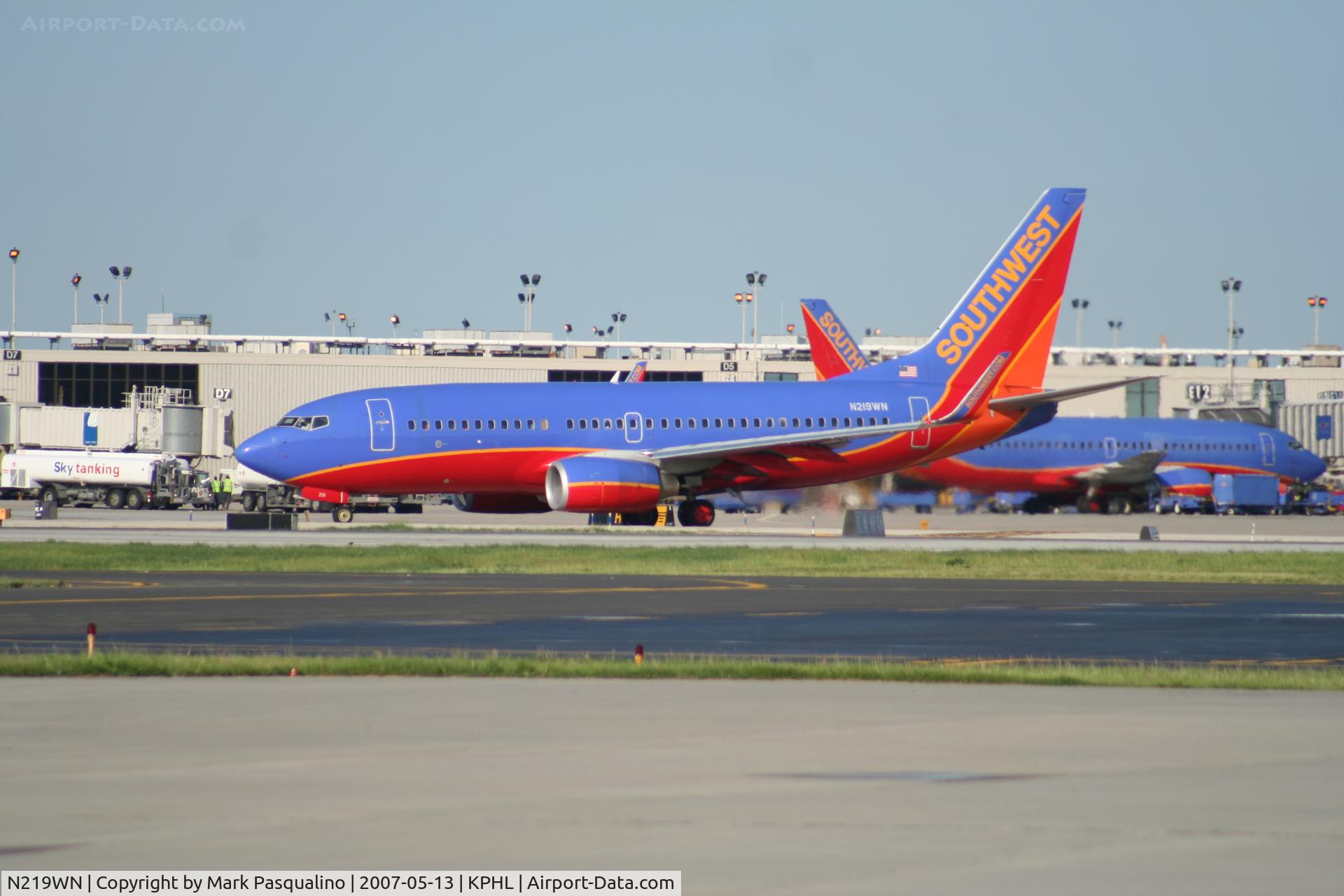 N219WN, 2005 Boeing 737-7H4 C/N 32490, Boeing 737-700