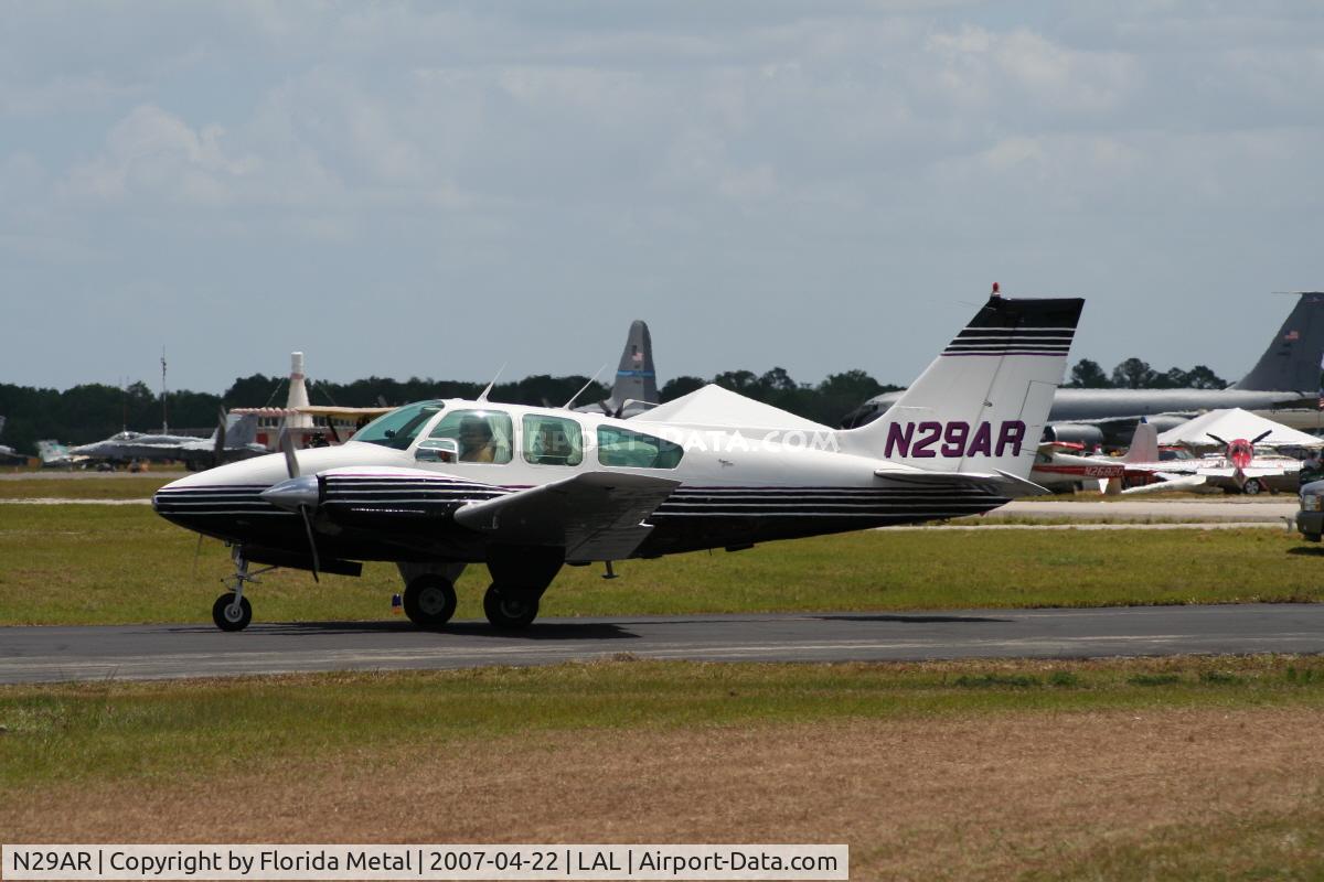 N29AR, 1964 Beech 95-B55 (T42A) Baron C/N TC-623, Beech 95-55