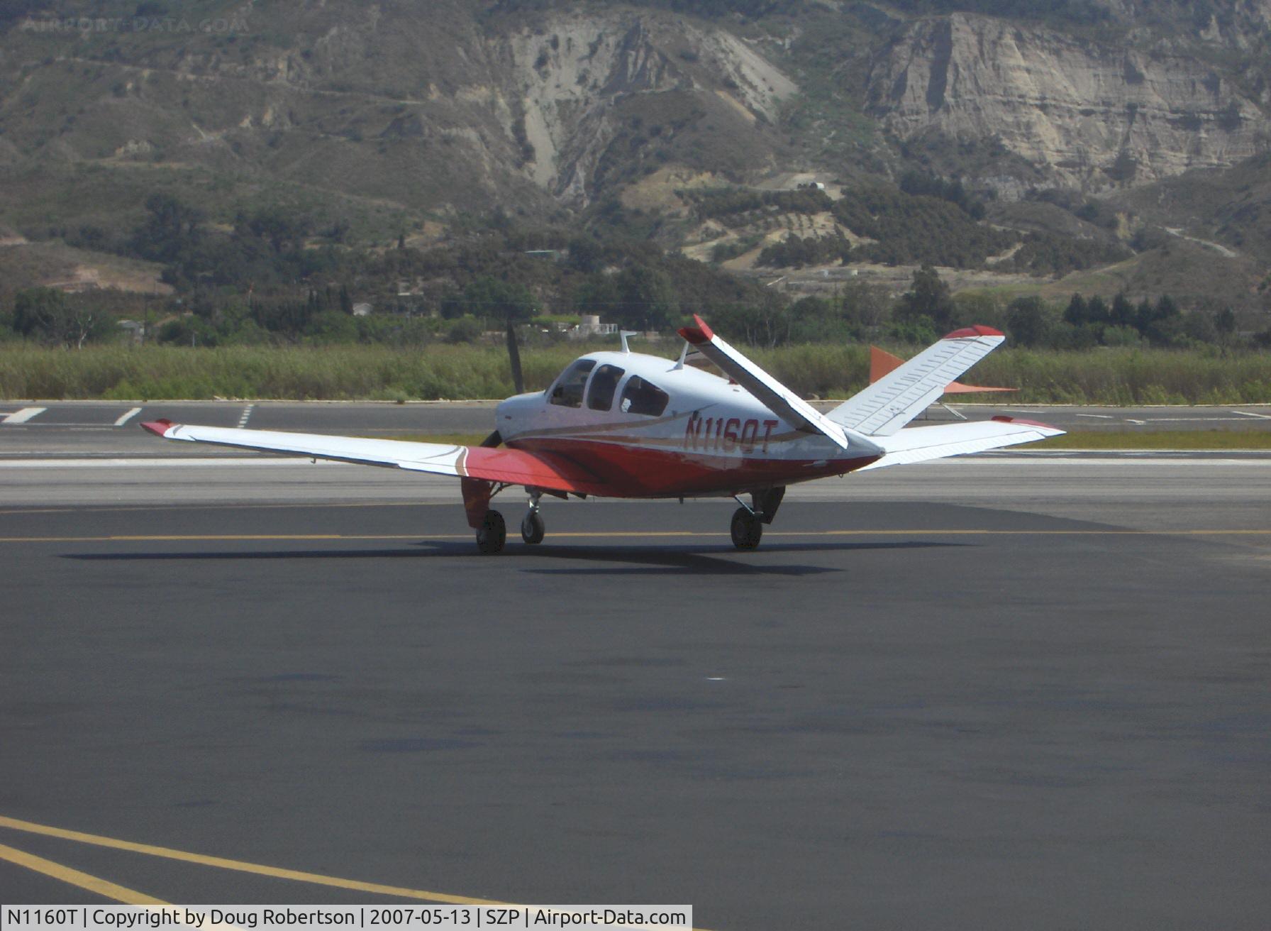 N1160T, 1976 Beech V35B Bonanza C/N D-9928, 1976 Beech V35B BONANZA, Continental IO-520-B 285 Hp, engine start