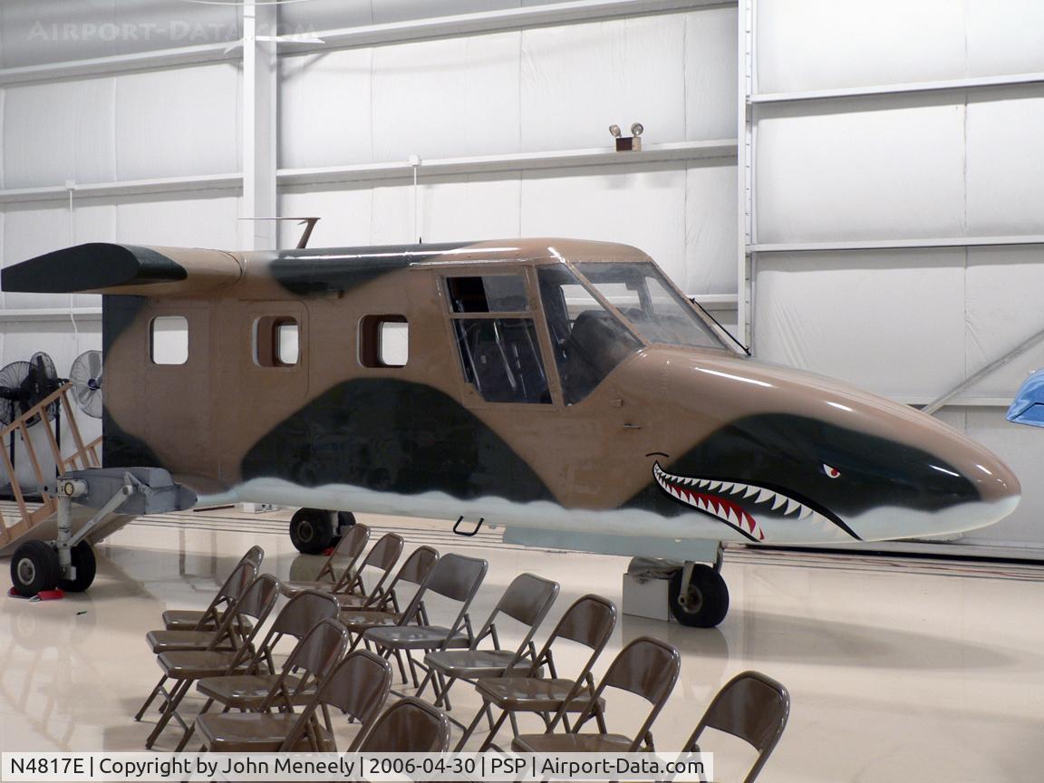 N4817E, GAF N24A Nomad C/N N24A-77, Preserved in the Palm Spring Air Museum