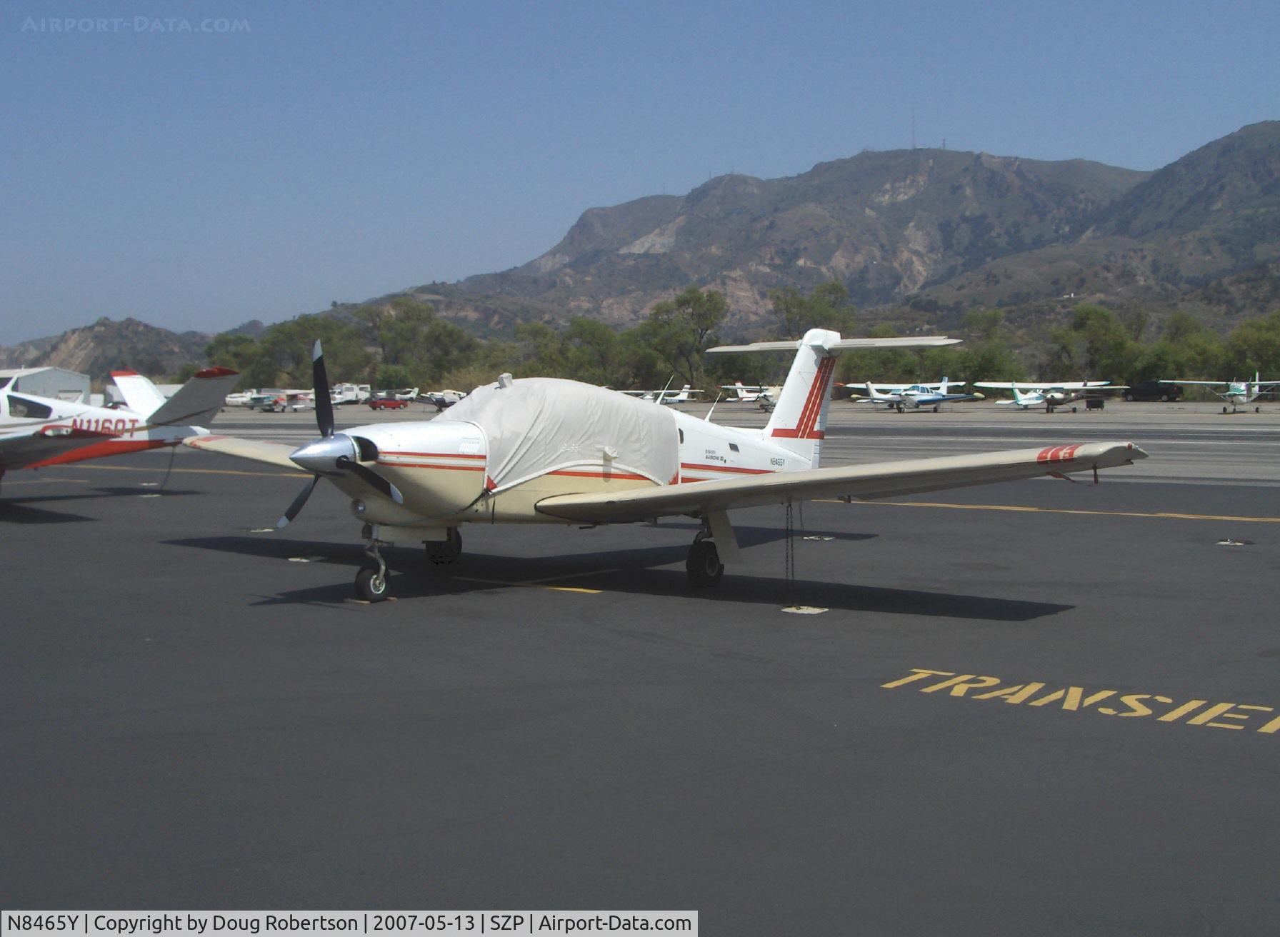 N8465Y, 1981 Piper PA-28RT-201T Arrow IV C/N 28R-8231011, 1981 Piper PA-28RT-201T TURBO ARROW IV, Continental TSIO-360-FB 200 Hp