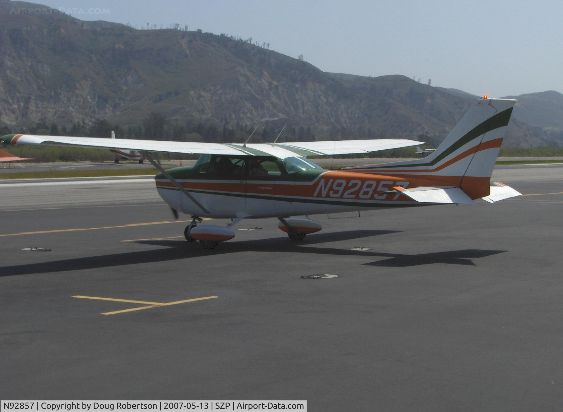 N92857, 1973 Cessna 172M C/N 17261635, 1973 Cessna 172M, Lycoming O-320-E2D 150 Hp