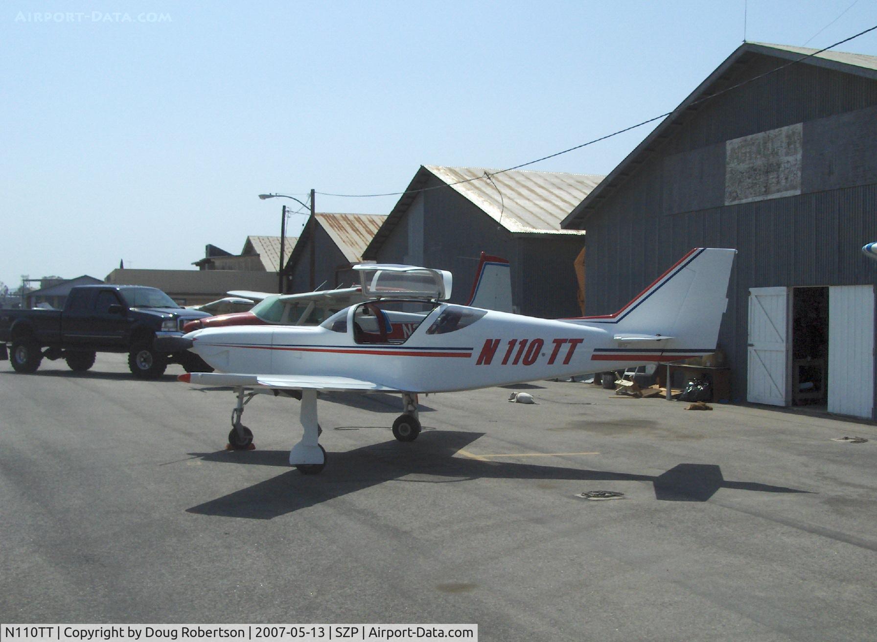N110TT, Stoddard-Hamilton Glasair III SH-3R C/N 3205, 1994 Kirk Stoddard-Hamilton SH-3R GLASAIR III, canopy doors up