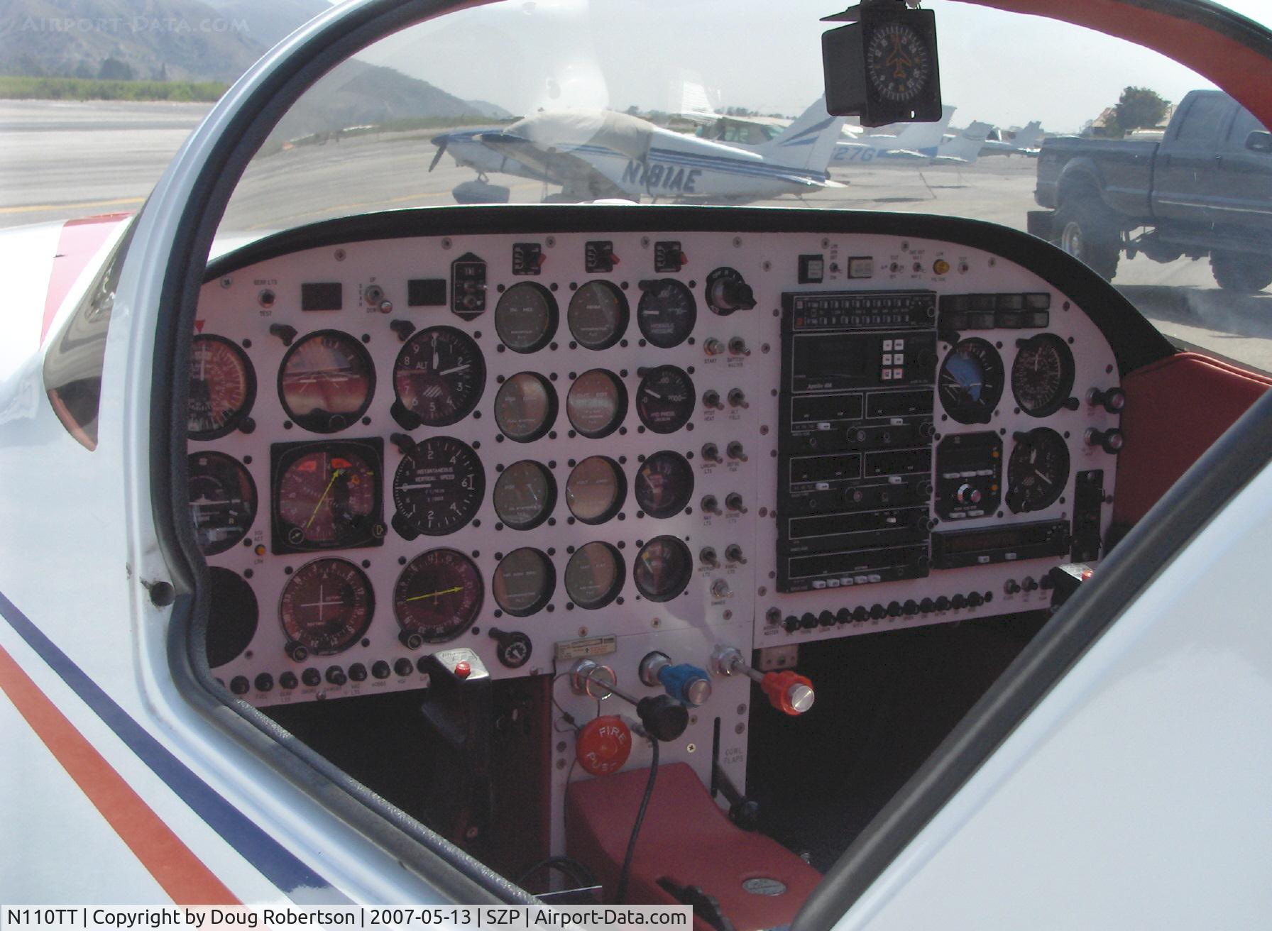 N110TT, Stoddard-Hamilton Glasair III SH-3R C/N 3205, 1994 Kirk Stoddard Hamilton SH-3R GLASAIR III, really full panel