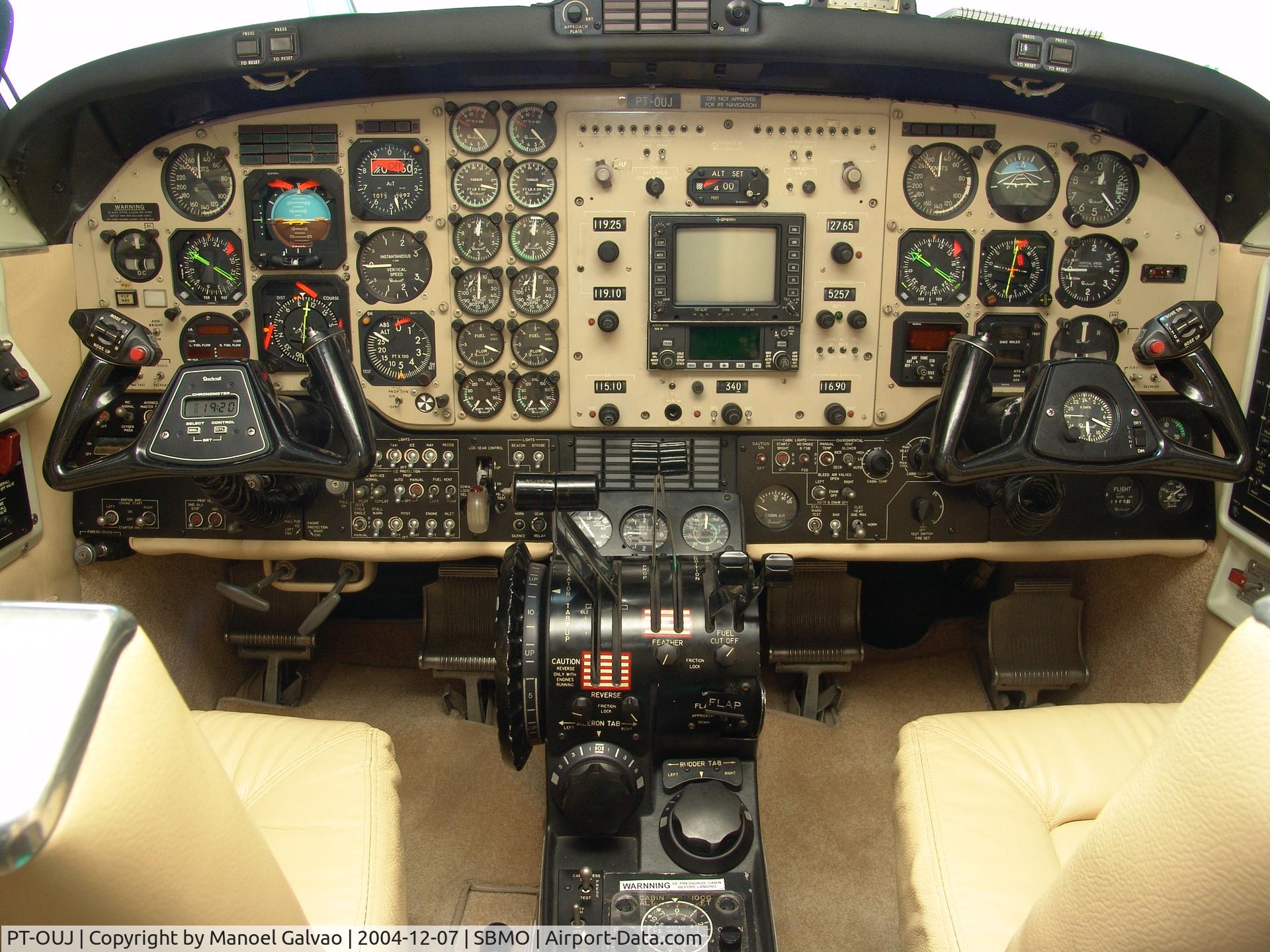 PT-OUJ, 1981 Beech F90 King Air King Air C/N LA-155, BEECH F90 serial LA155(old N155GA) in Brazil since 1993.