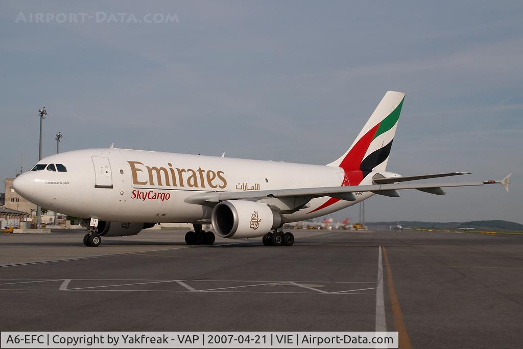 A6-EFC, 1991 Airbus A310-308(F) C/N 622, Emirates Airbus 310