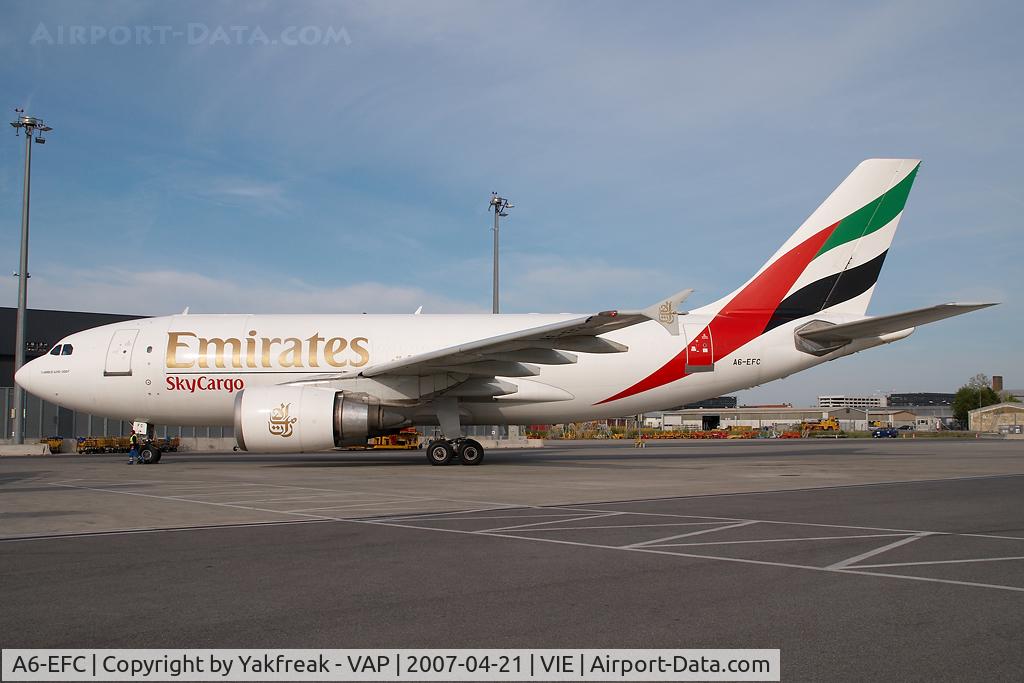 A6-EFC, 1991 Airbus A310-308(F) C/N 622, Emirates Airbus 310