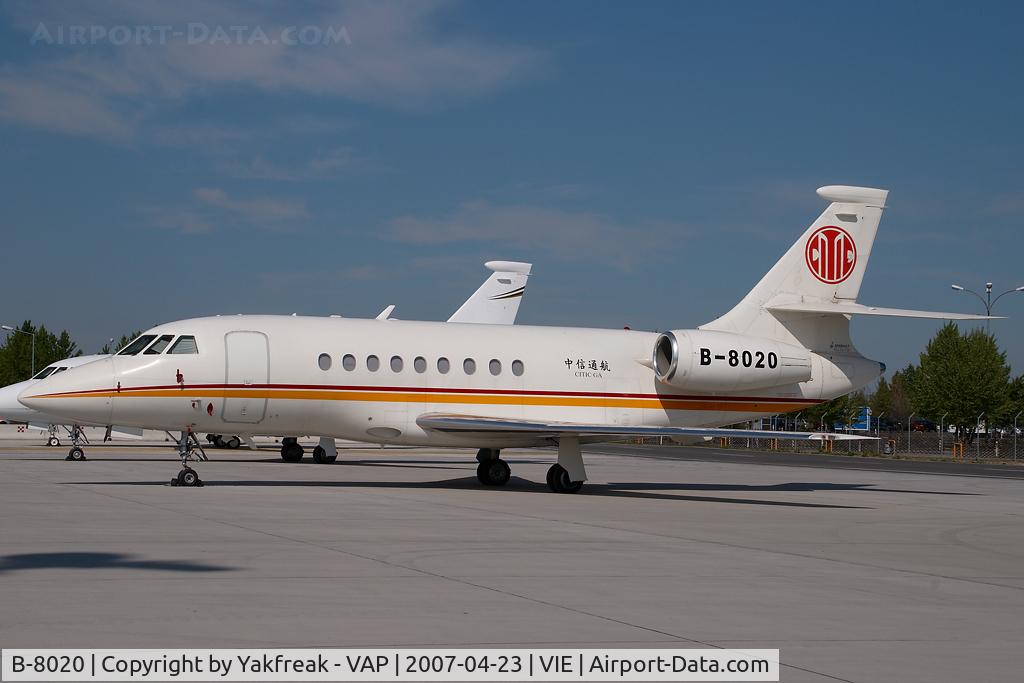 B-8020, 1996 Dassault Falcon 2000 C/N 027, Falcon 2000