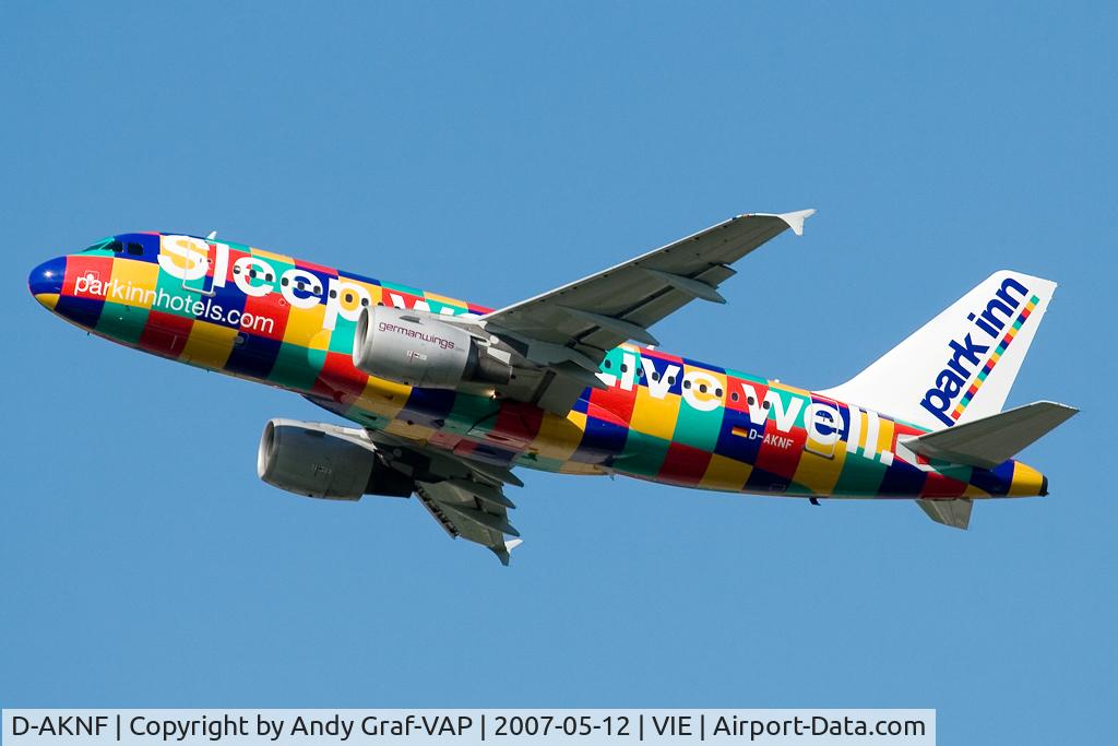D-AKNF, 1997 Airbus A319-112 C/N 0646, Germanwings A319