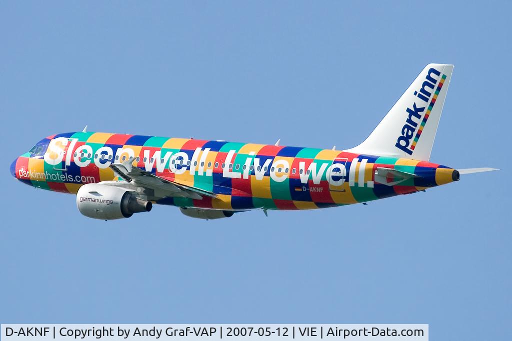 D-AKNF, 1997 Airbus A319-112 C/N 0646, Germanwings A319