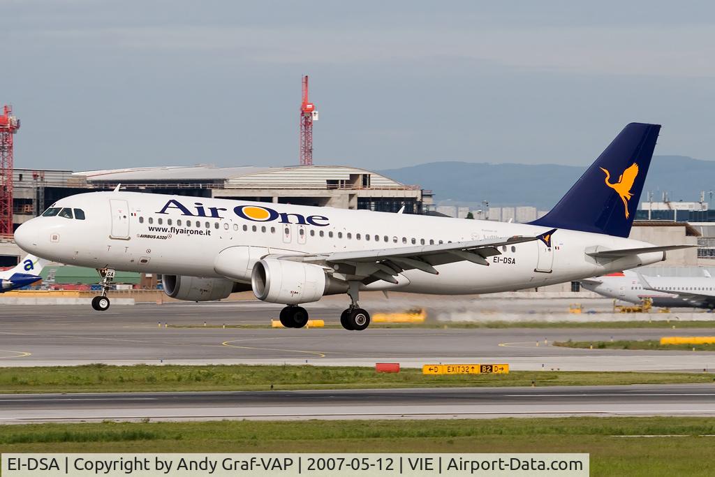 EI-DSA, 2006 Airbus A320-216 C/N 2869, Air One A320